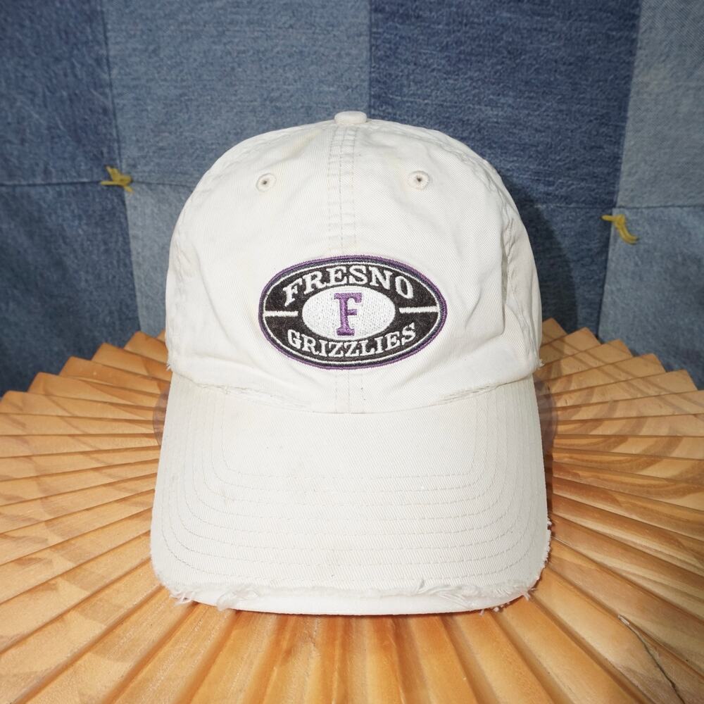 OSFA - Vintage Fresno grizzlies MiLB distress embroider hat